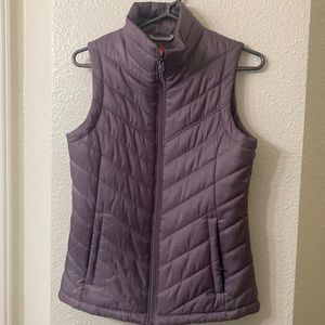 Purple Columbia Puffer Vest